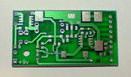 LiPo batt charger PCB front