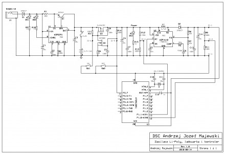 System zasilania z akumulatorem Li-Poly